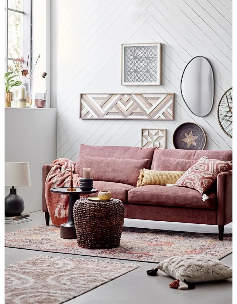 Дървена декорация за стена 122x33 cm Lunna - Bloomingville