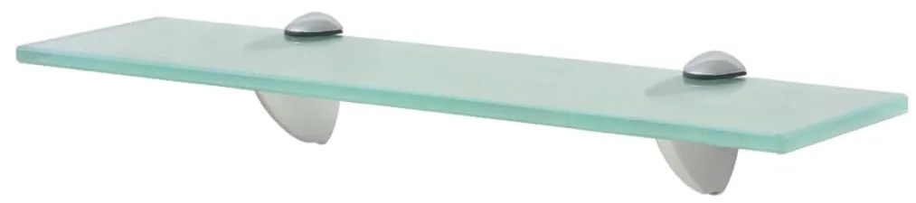 3051519 vidaXL Подвижни рафтове, 2 бр, стъкло, 40x20 см, 8 мм