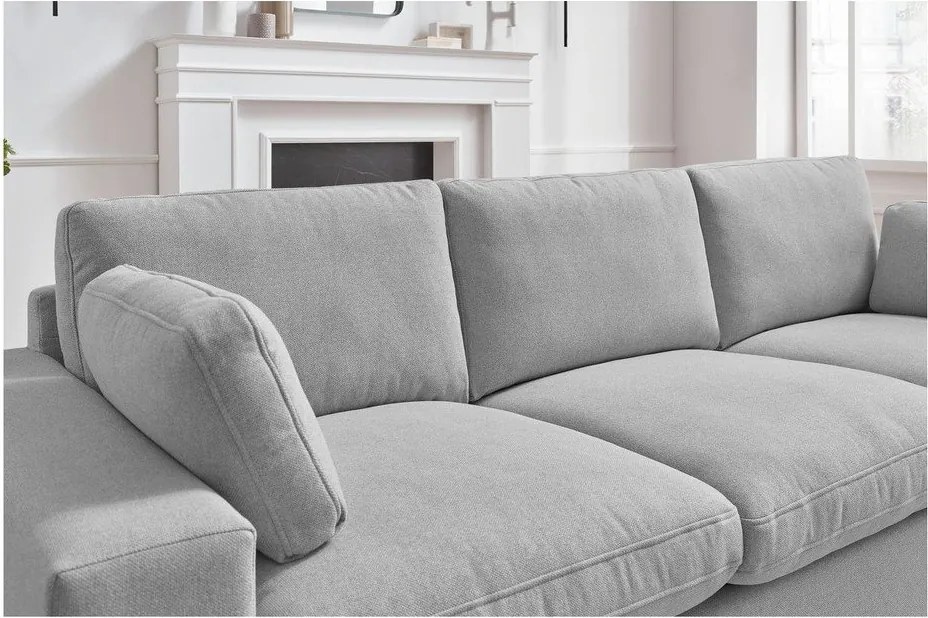 Светлосив диван 250 cm Belair – Bobochic Paris