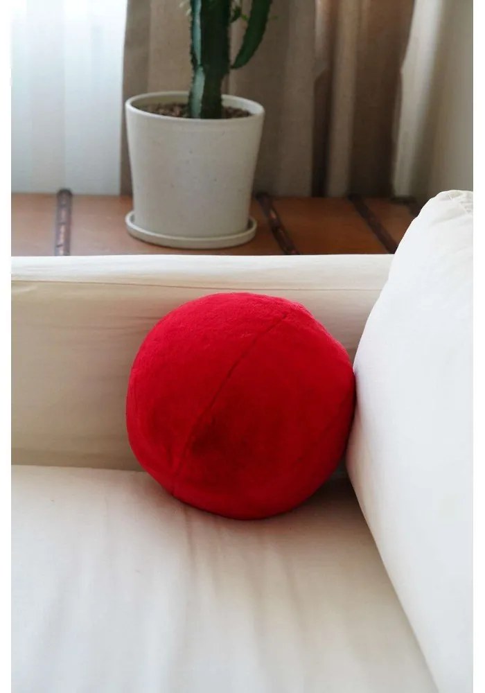 Декоративна възглавница от микроплюш ø 25 cm Top – Mioli Decor