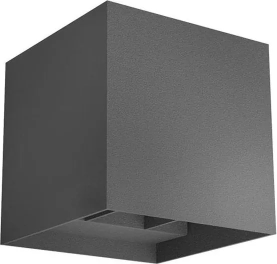 Redo 90296 - LED външно стенно осветително тяло VARY 2xLED/10W/230V IP54 антрацит