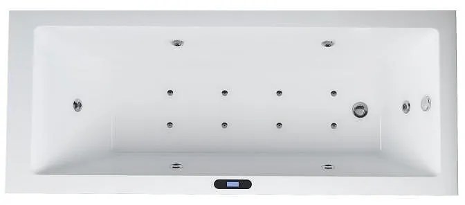 Хидромасажна вана ICSH BG 177050 AW L, Inter Ceramic, 170x70x55см