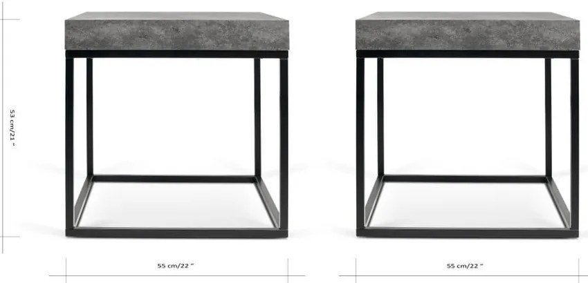 Малка маса за съхранение Petra - TemaHome