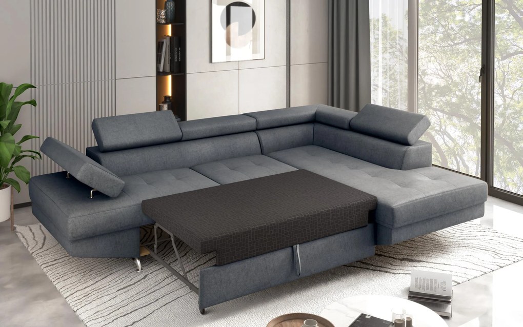 Разтегателен ъглов диван Барк М