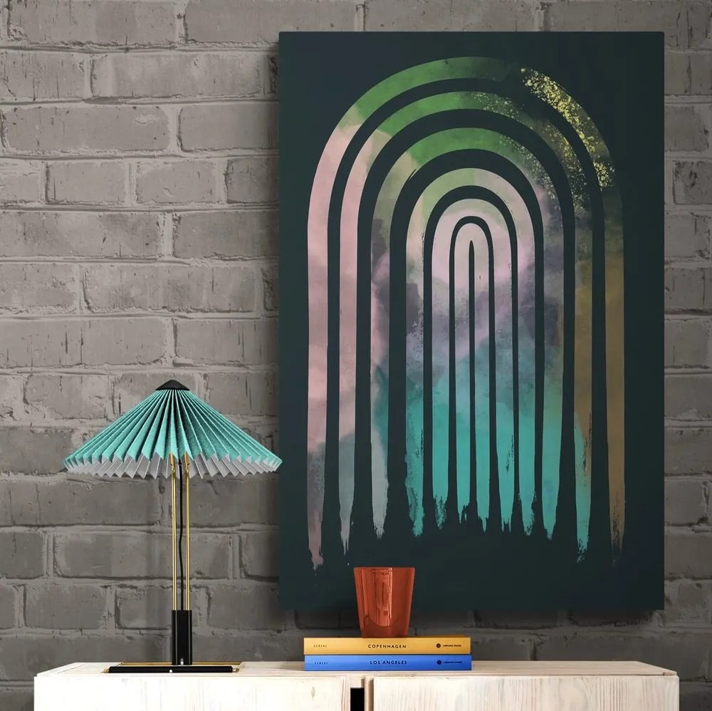 Картина на платно – Street art дъга Mid-Century
