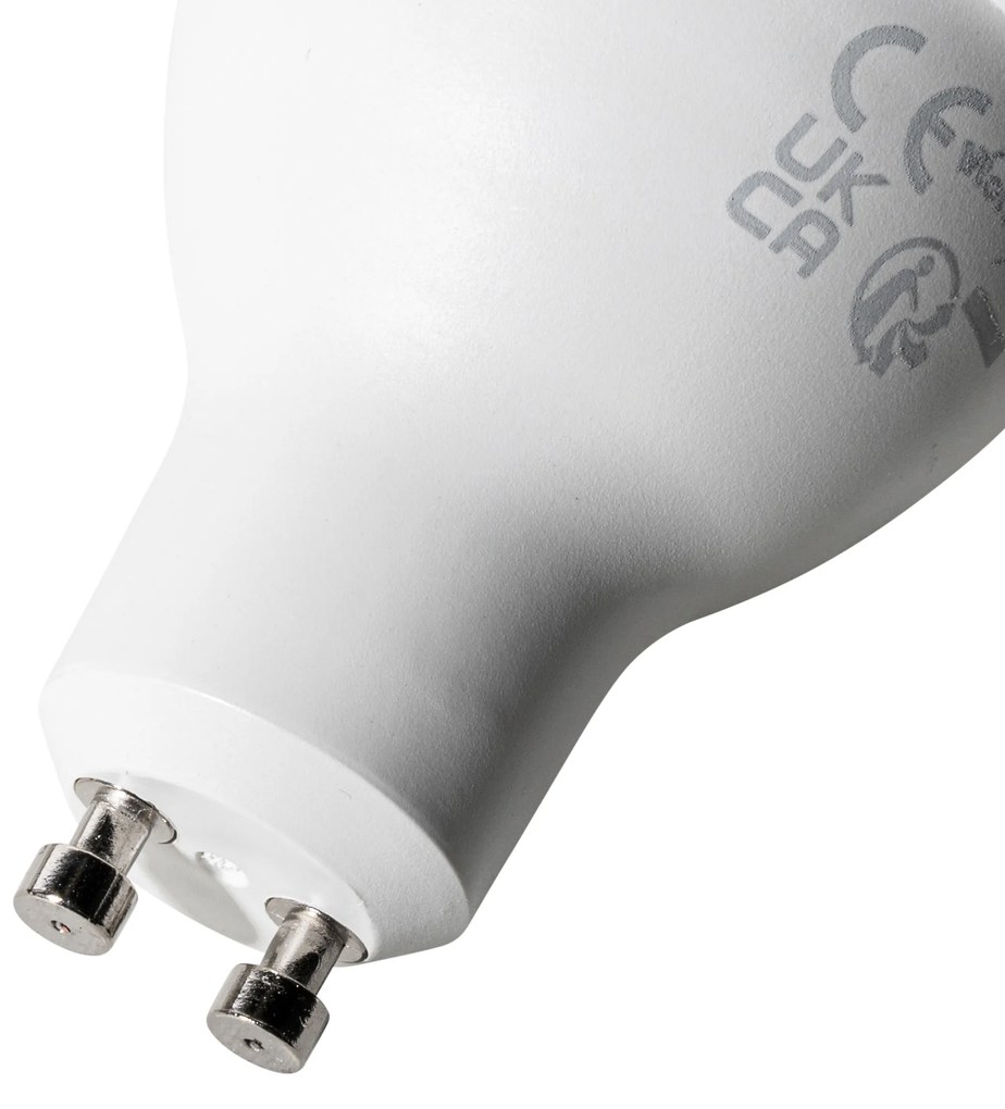 Комплект от 5 GU10 3-степенни димируеми LED крушки 6W 430 lm 2000 - 6000K