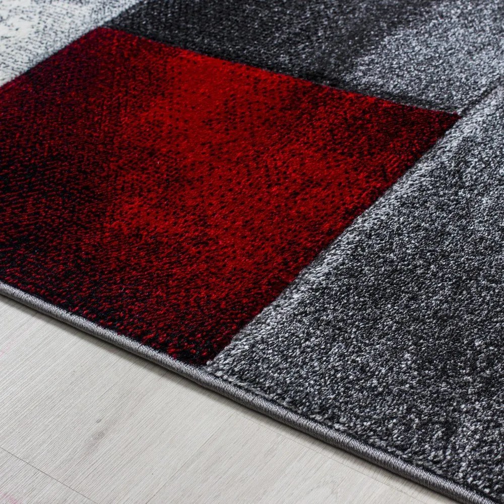 Килим в цвят бордо и сиво 80x150 cm Hawaii – Ayyildiz Carpets