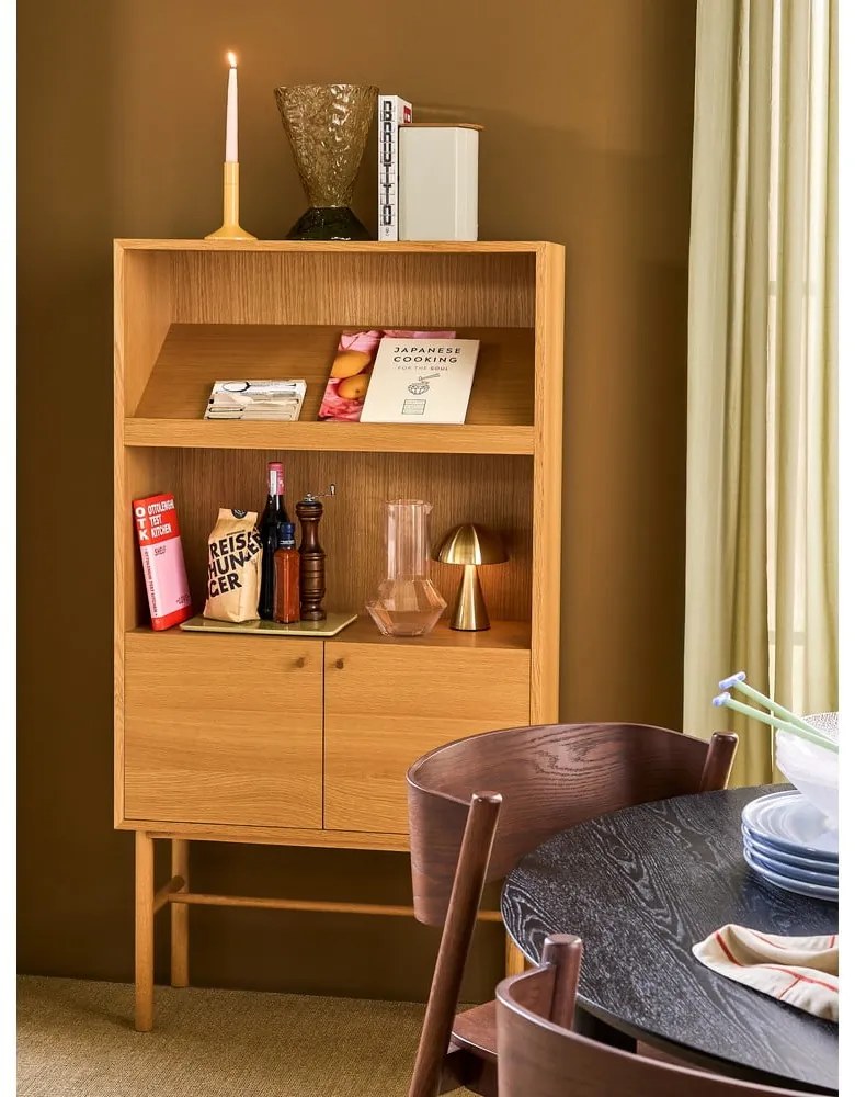 Етажерка за книги от дъб 80x150 cm Archive - Hübsch