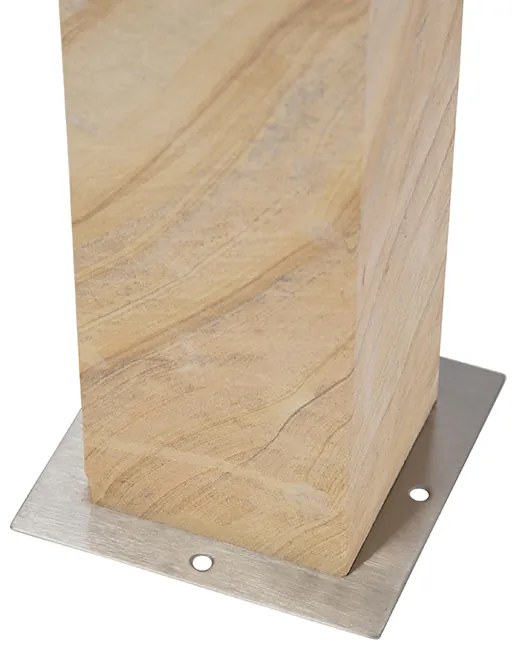 Модерна външна подова лампа пясъчник 70 см - Grumpy