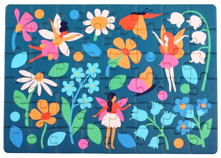 Пъзел (брой части 48) Fairies in the Garden – Rex London