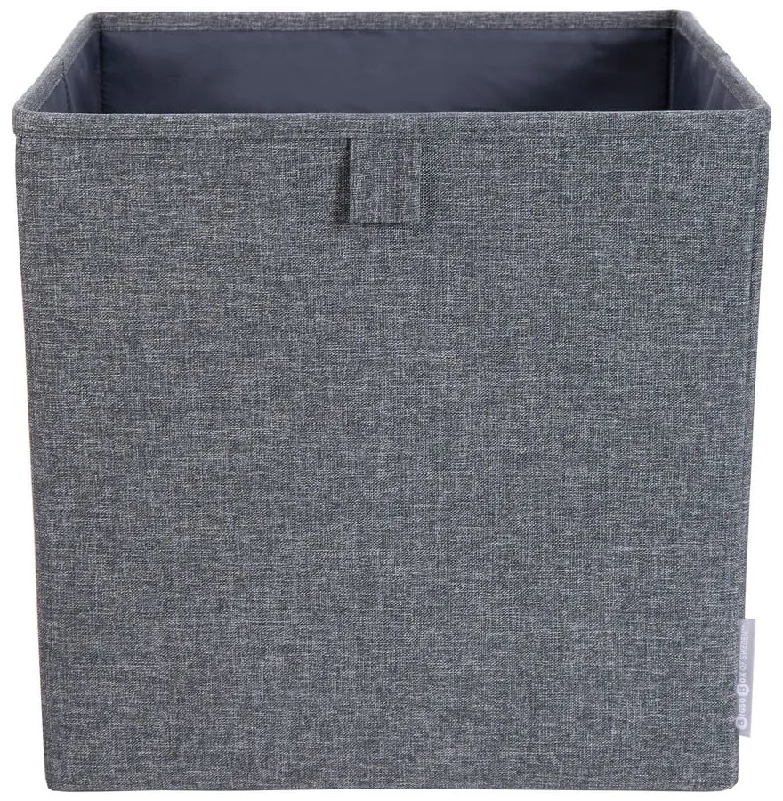 Сива кутия за съхранение Cube - Bigso Box of Sweden