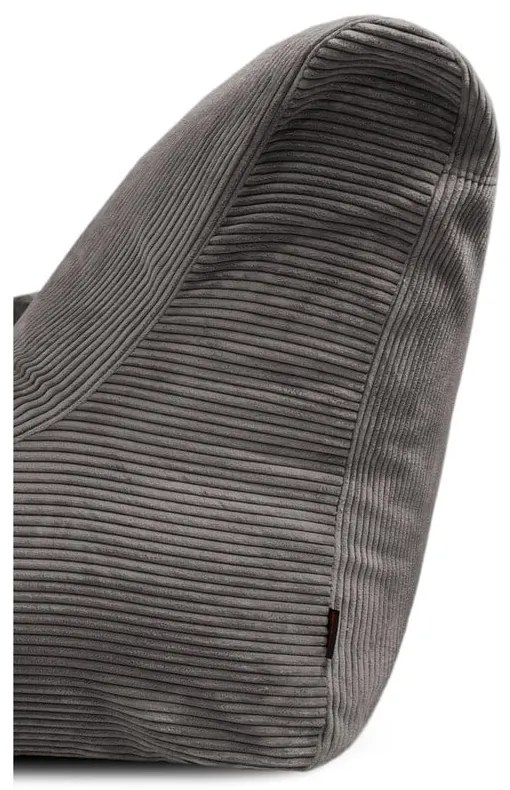 Пуф от рипсено кадифе в цвят горчица Sofa Lounge – SLOWDOWN