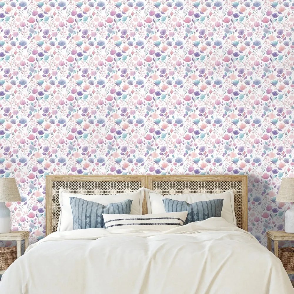 Самозалепващ фототапет – Пастелен цветен мотив