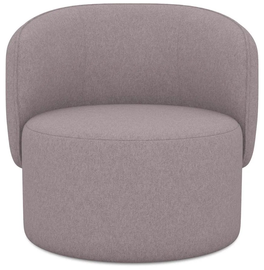 Кресло в цвят лавандула Ipo – Makamii