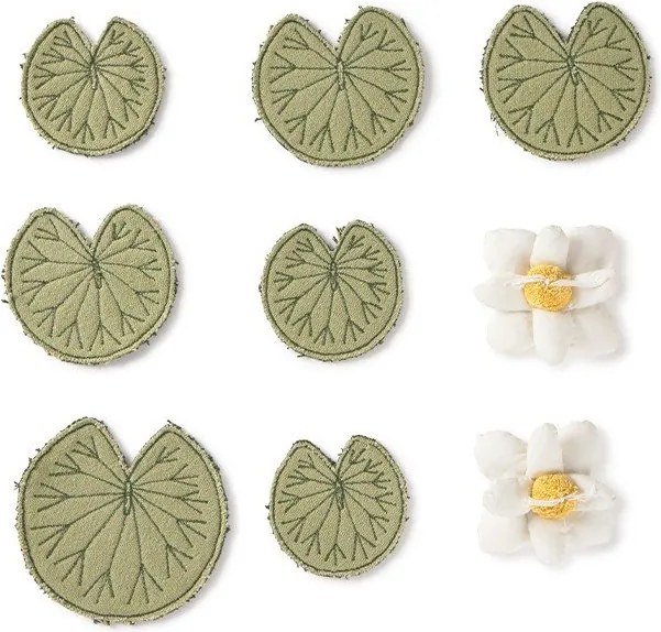 Светлосиво памучно детско килимче за игра 130x170 cm Swan Lake – Lorena Canals