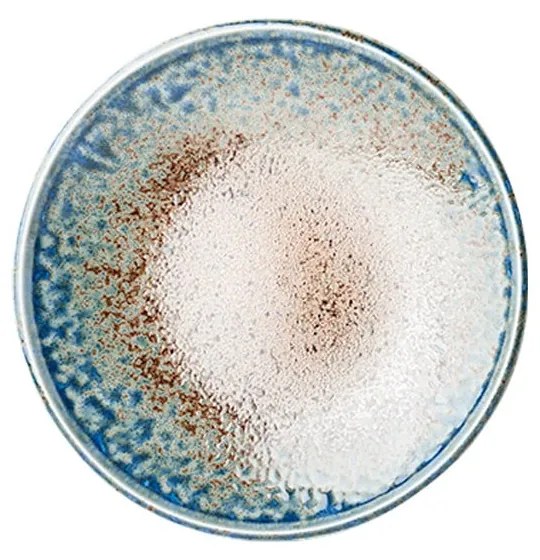 Бежово-синя керамична чиния Земя и небе, ø 20 cm Earth &amp; Sky - MIJ