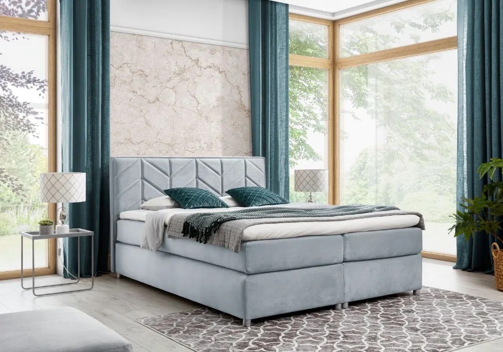 Тапицирано легло Jodla-Gkri Anoixto-120 x 200