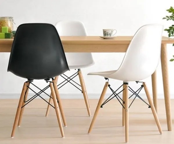 Кухненски стол Fiore KD-черно