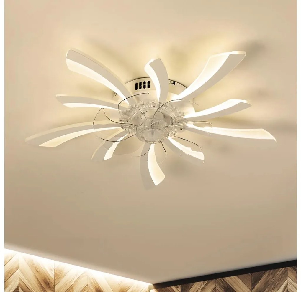 Brilagi LED регулируемо осветително тяло с вентилатор 50W 230V 3000-6500K бяло+D
