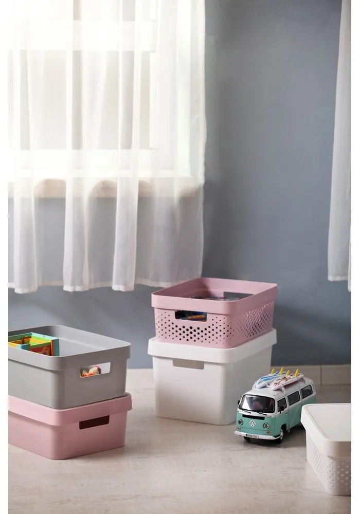 Бяла кутия за съхранение Simpla Gordinho Infinity - Curver