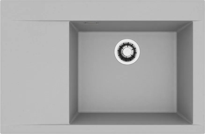 ALVEUS 1149499 - Кухненска мивка PURE 79x51,5 cm гранит/сива