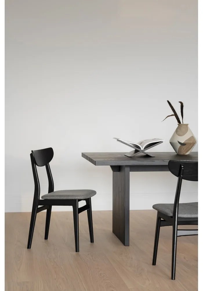 Черни трапезни столове в комплект от 2 броя Rodham - Rowico