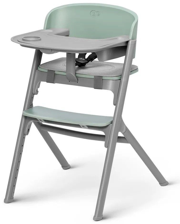 KINDERKRAFT SELECT - Детски стол за хранене 3в1 LIVY Premium Olive green