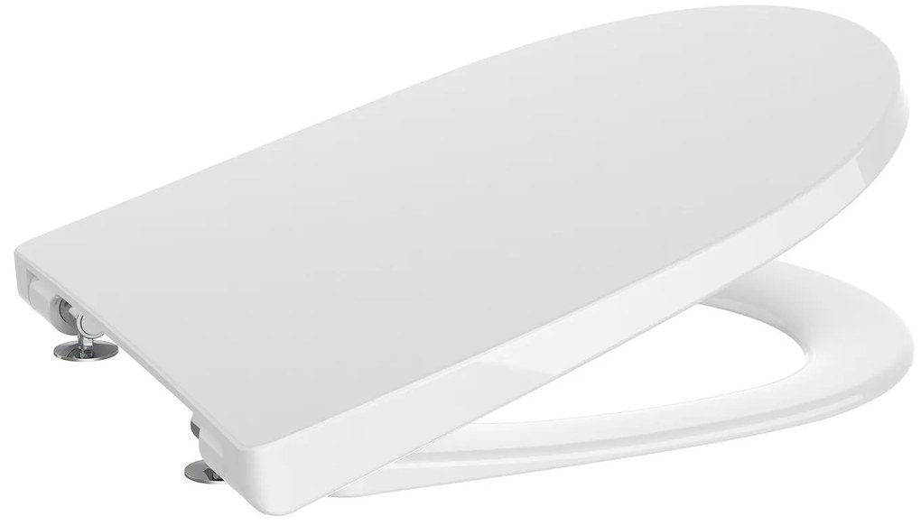 Седалка и капак, Roca, A801E22001, Compact за тоалетна чиния, със забавено падане