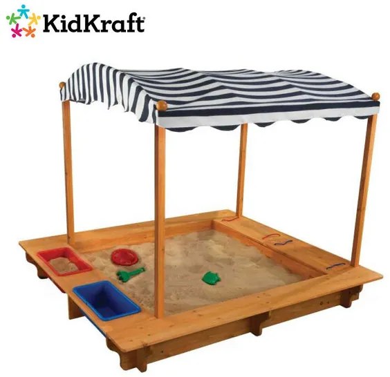 Детски дървен пясъчник с тента - KidKraft