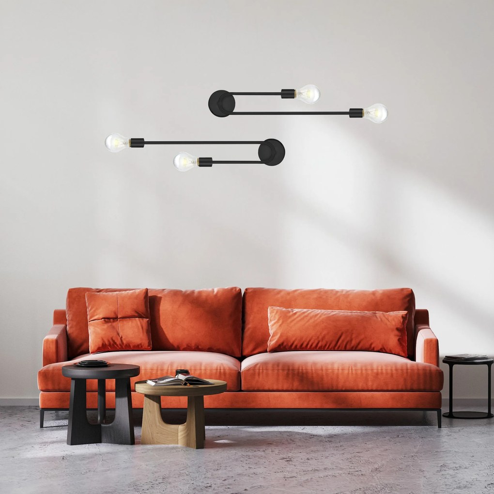 Лампа APP1147-2W black