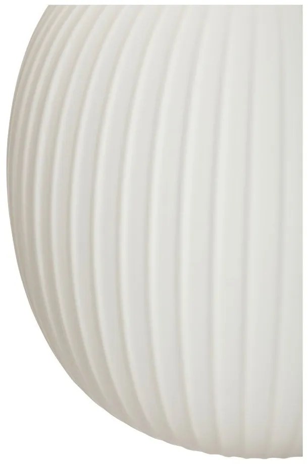 Бяло висящо осветително тяло със стъклен абажур ø 40 cm Serene – Hübsch