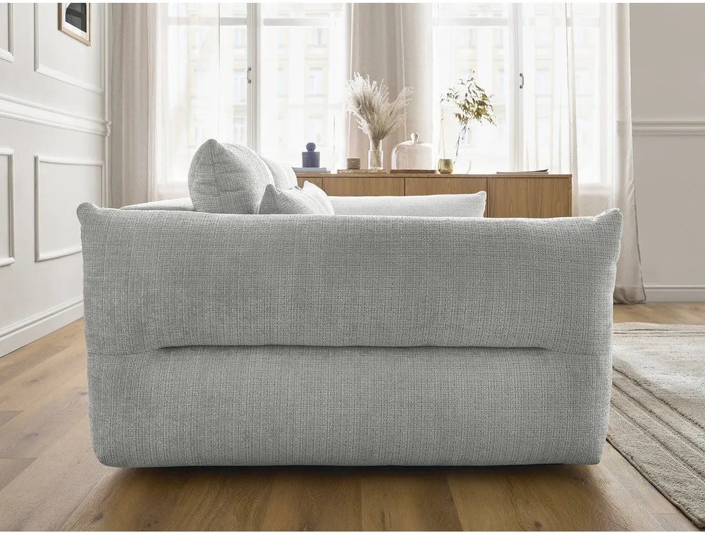 Светлосив шенилов диван 276 cm Neil – Bobochic Paris