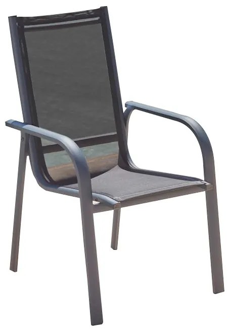 Градински стол Lena, цвят Антрацит