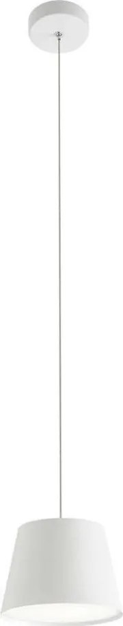 Redo 01-1495 - LED полилей на кабел LOLLI LED/6W/230V Ø 14 см бял