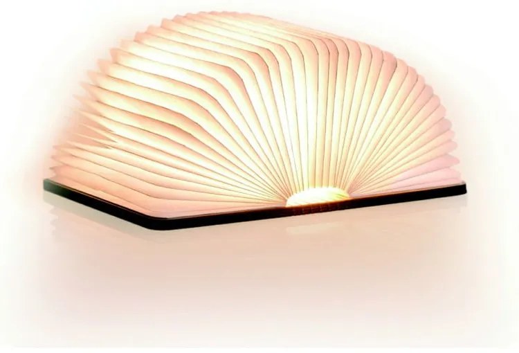 Кафява светлинна декорация с USB Booklight – Gingko