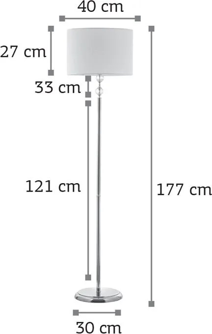 Подова лампа InLight 45360-Gold