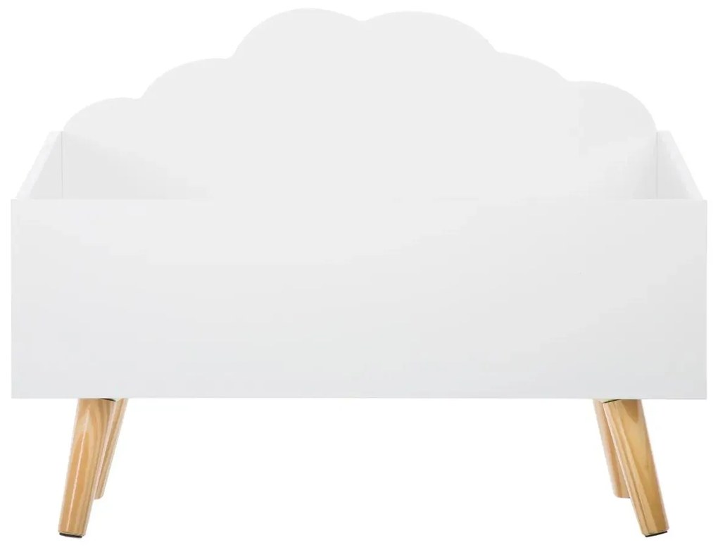 Детски скрин за съхранение atmosphera Cloud MDF - Бял