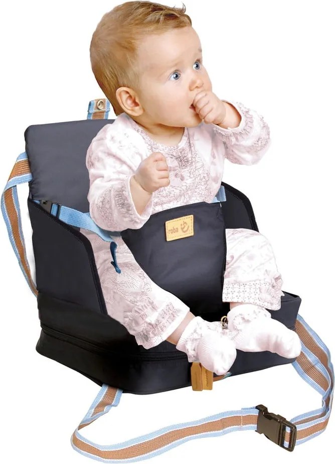 Тъмносиня детска седалка Booster Seat – Roba