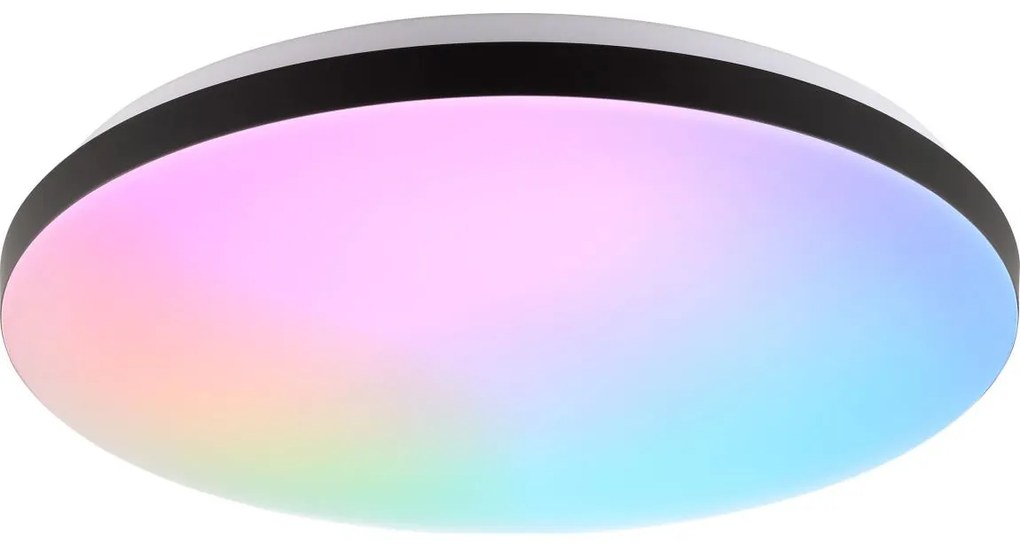 Brilliant - LED RGBW димируемо таванно осветително тяло LIVIO LED/20W/230V + дистанционно управление