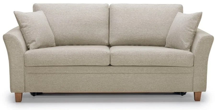 Бежов разтегателен диван 190 cm Sonia - Scandic