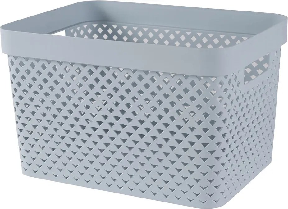 Светлосиня пластмасова кутия за съхранение 35,5x26x22 cm Pure – Curver