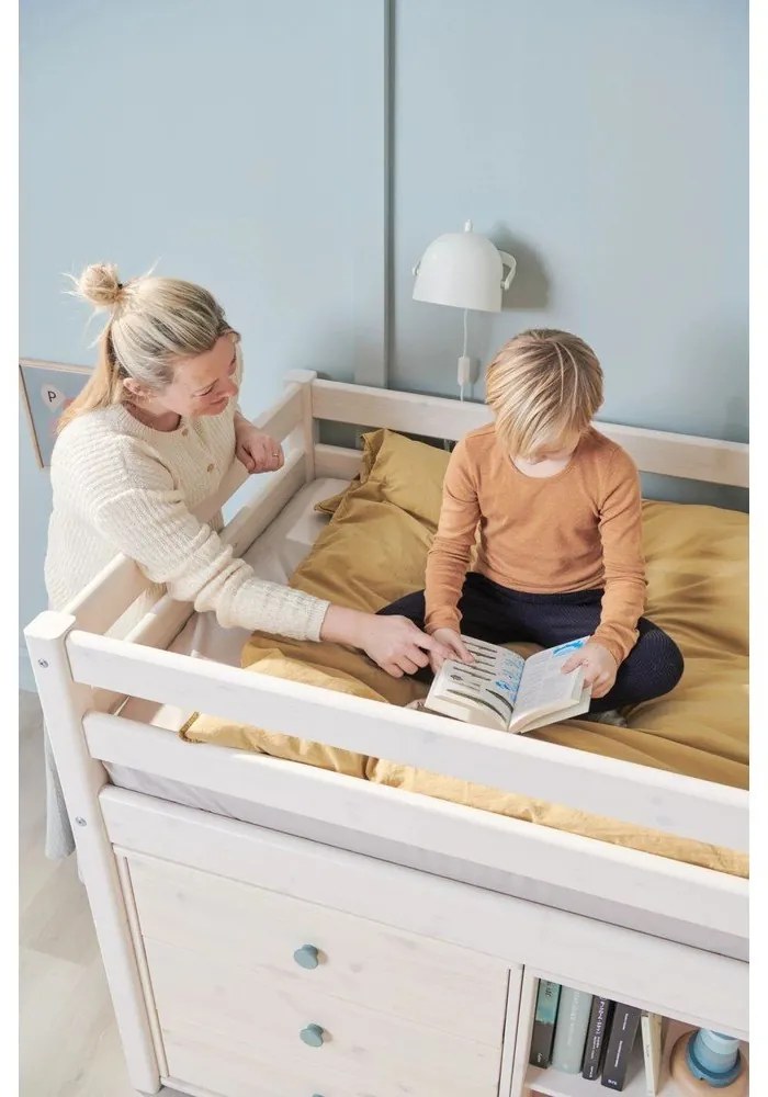 Бяла стенна лампа Monty - Flexa