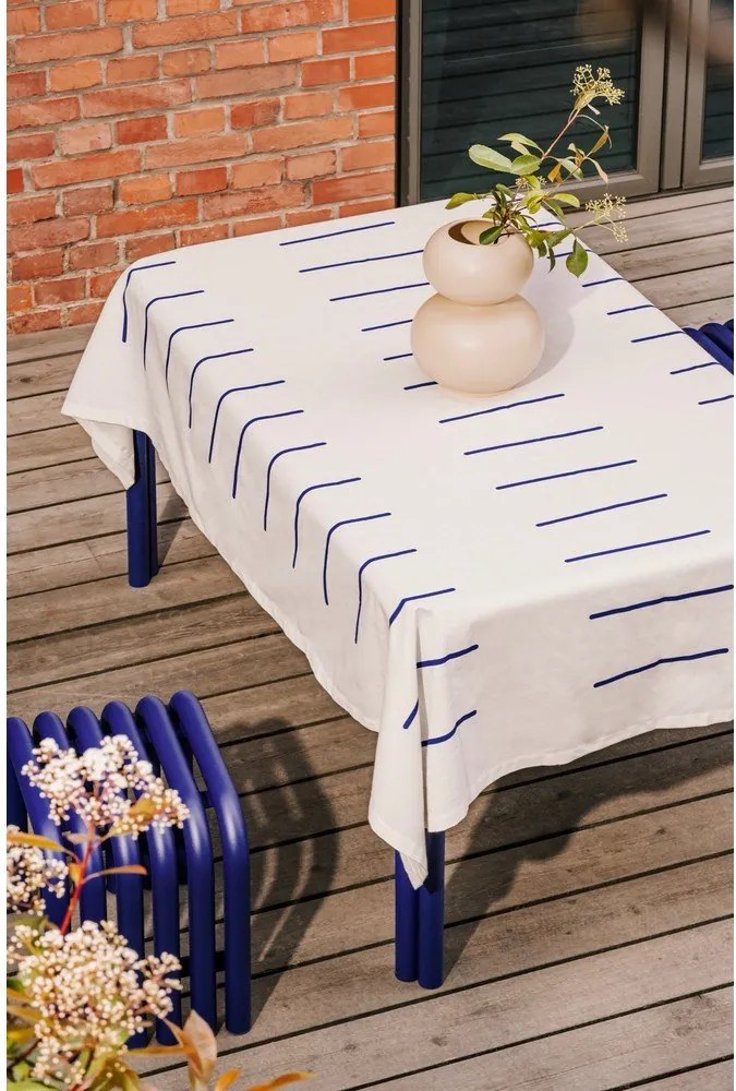 Покривка за маса със смес от лен 140x250 cm Marr – noo.ma