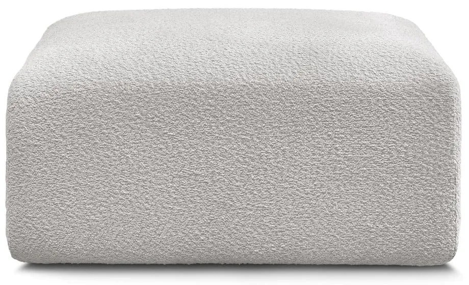 Светлосива табуретка от букле Tina – Bobochic Paris