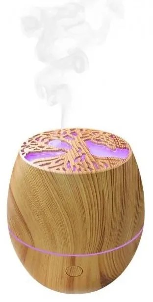 Winner Group - LED RGB ултразвуков арома дифузер и овлажнител за въздух 120 мл