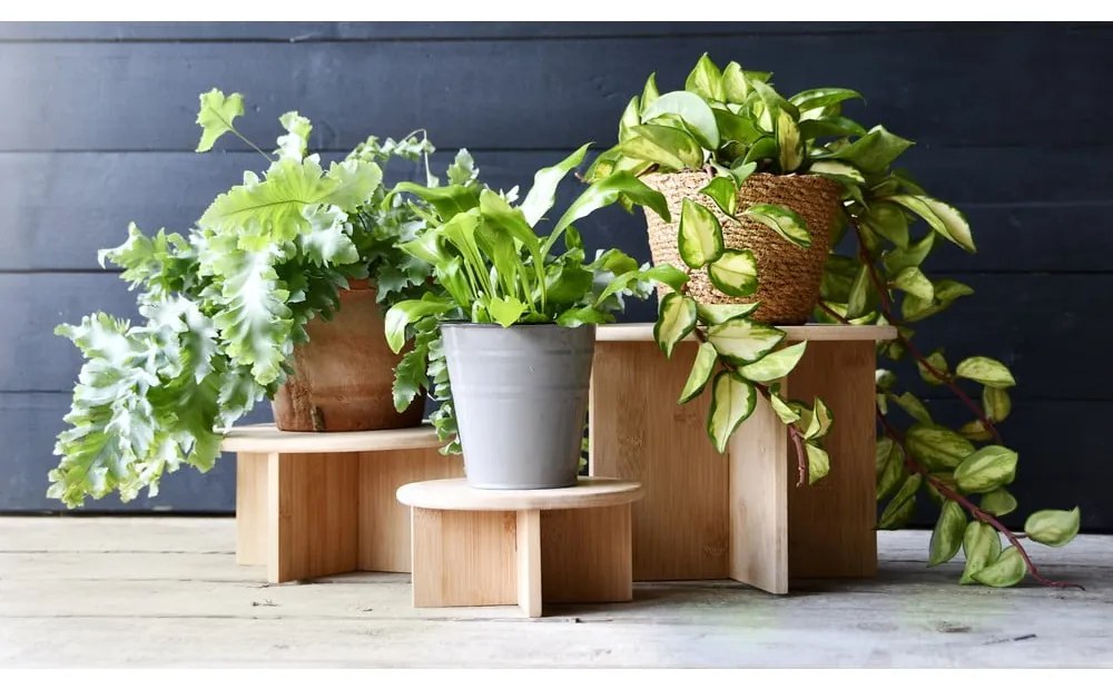 Бамбукова стойка за цветя ø 25 cm – Esschert Design