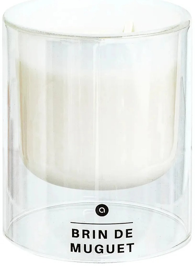 Ароматна свещ atmosphera Ilan, Стъкло, 220 g - Lily
