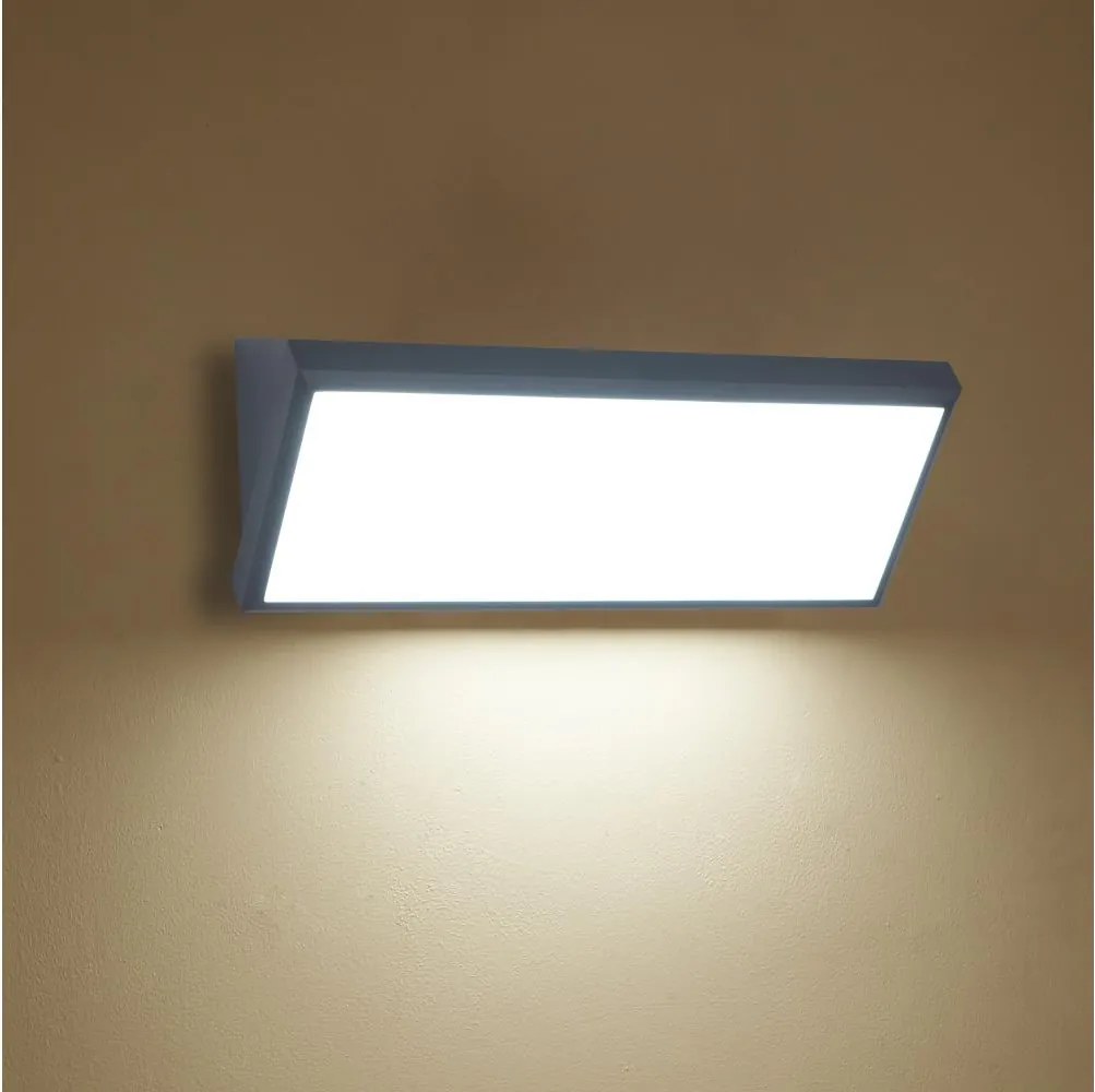 Brilagi - LED външен стенен осветител TRIANGLE LED/42W/230V 3000/4000/6500K антрацит IP65