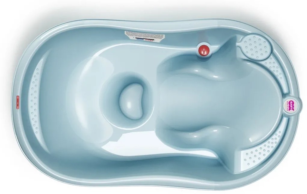 OK Baby - Анатомична вана Onda - Млечно синьо