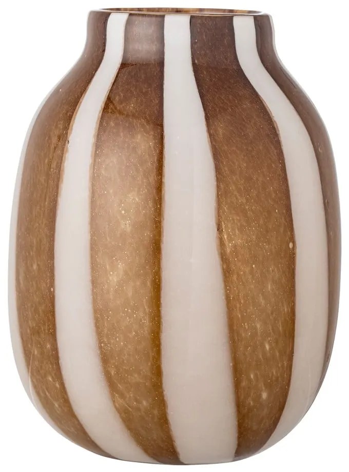 Кафява стъклена ваза Mayah - Bloomingville